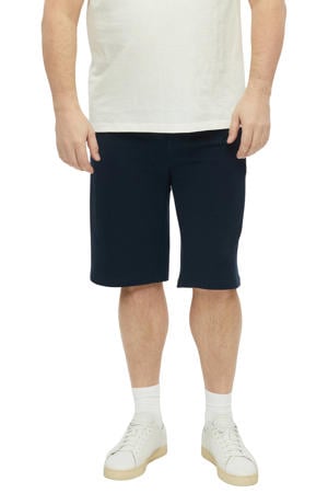 regular casual short donkerblauw