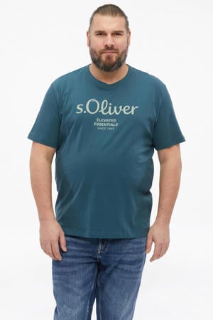 regular T-shirt petrol