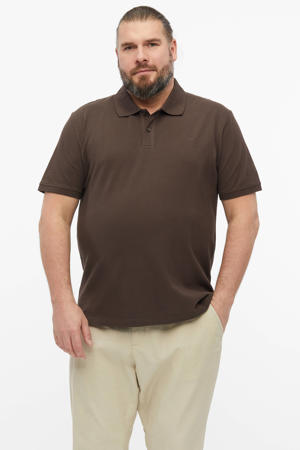 regular polo donkerbruin