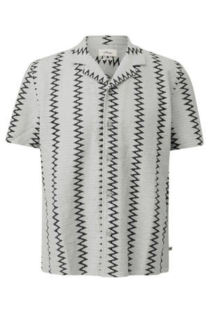 regular casual overhemd beige