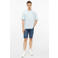 s.Oliver regular T-shirt met backprint lichtblauw