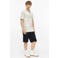 s.Oliver regular polo met linnen beige