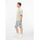 s.Oliver regular T-shirt met backprint beige