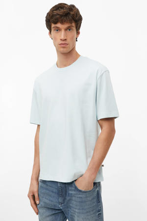 regular T-shirt lichtblauw