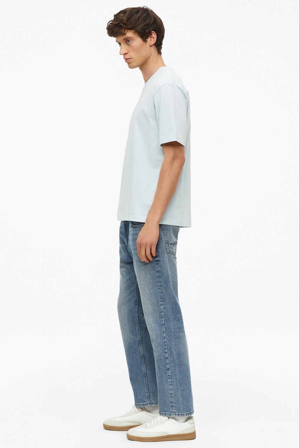 s.Oliver regular T-shirt lichtblauw