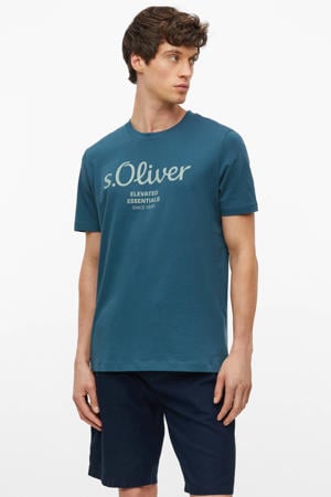 regular T-shirt petrol