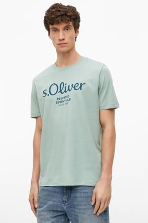 regular T-shirt lichtgroen