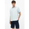 s.Oliver regular casual overhemd met linnen lichtblauw