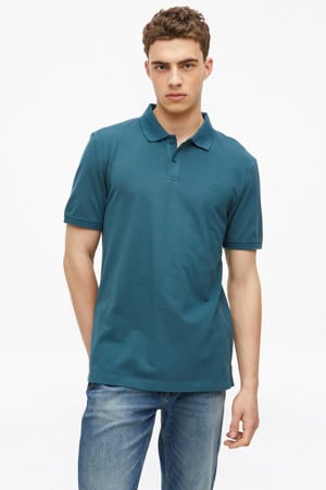 regular polo blauw