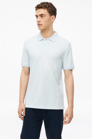 regular polo lichtblauw