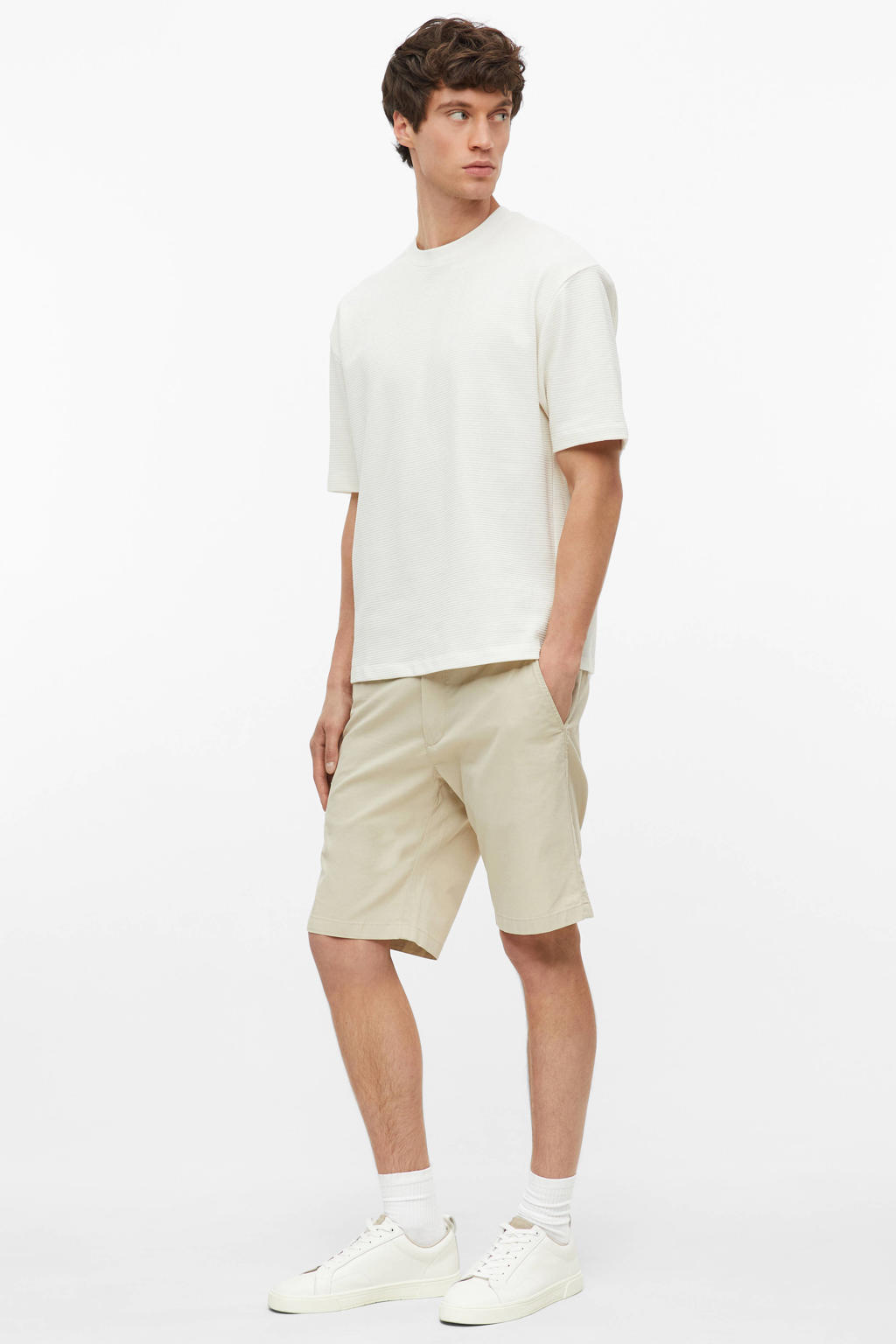s.Oliver regular T-shirt wit