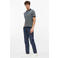 s.Oliver regular polo met textuur donkerblauw