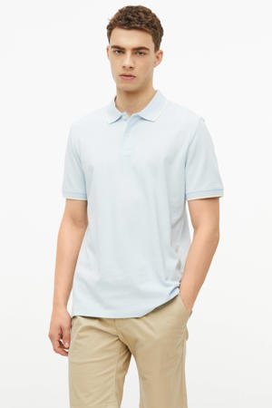 regular polo lichtblauw