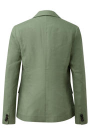thumbnail: s.Oliver BLACK LABEL regular blazer met linnen lichtgroen