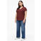 s.Oliver Curve top donkerrood