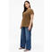 s.Oliver Curve top bruin