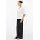 s.Oliver BLACK LABEL relaxed fit top met tuniekhals - wit