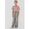 s.Oliver high waist wide leg jeans grey denim