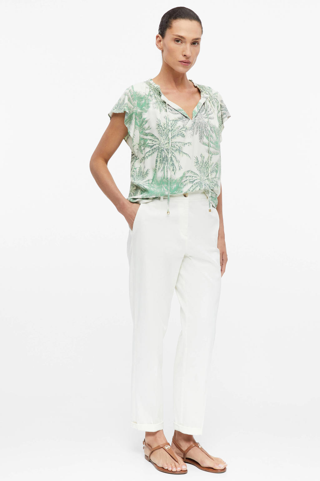 s.Oliver BLACK LABEL blousetop groen