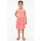 s.Oliver korte jurk rib gebreid roze