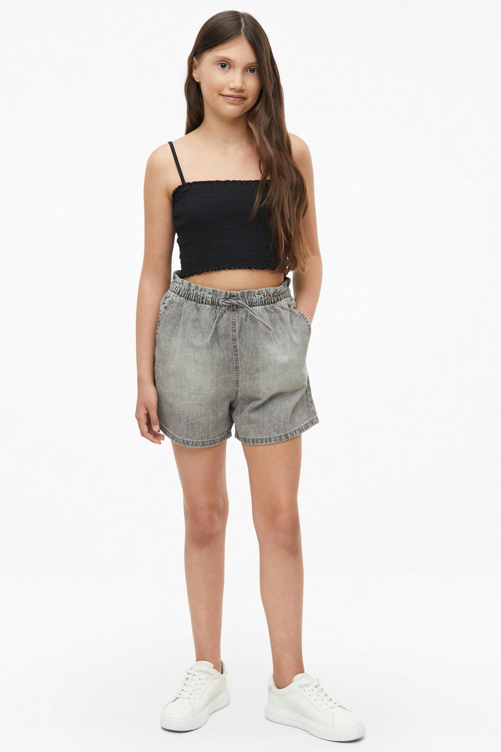 s.Oliver short grey denim