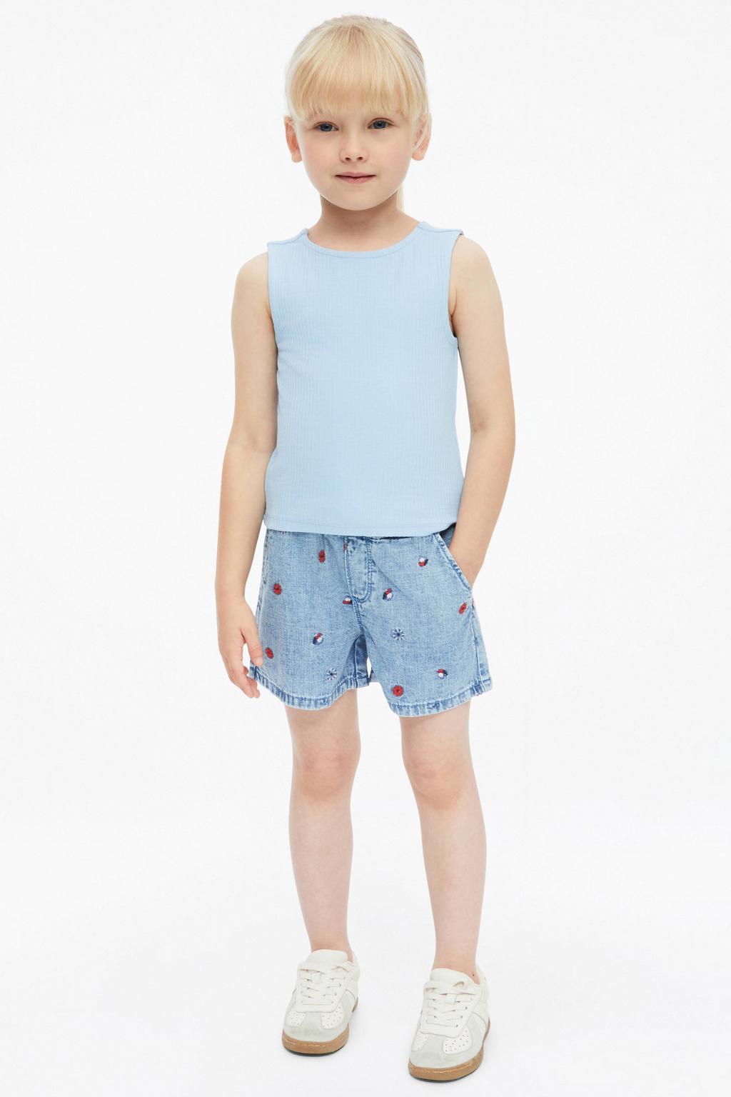 s.Oliver short light blue denim