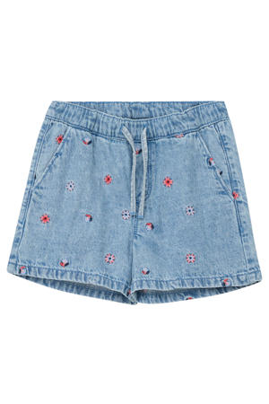 short light blue denim