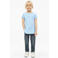 s.Oliver gebloemd T-shirt lichtblauw