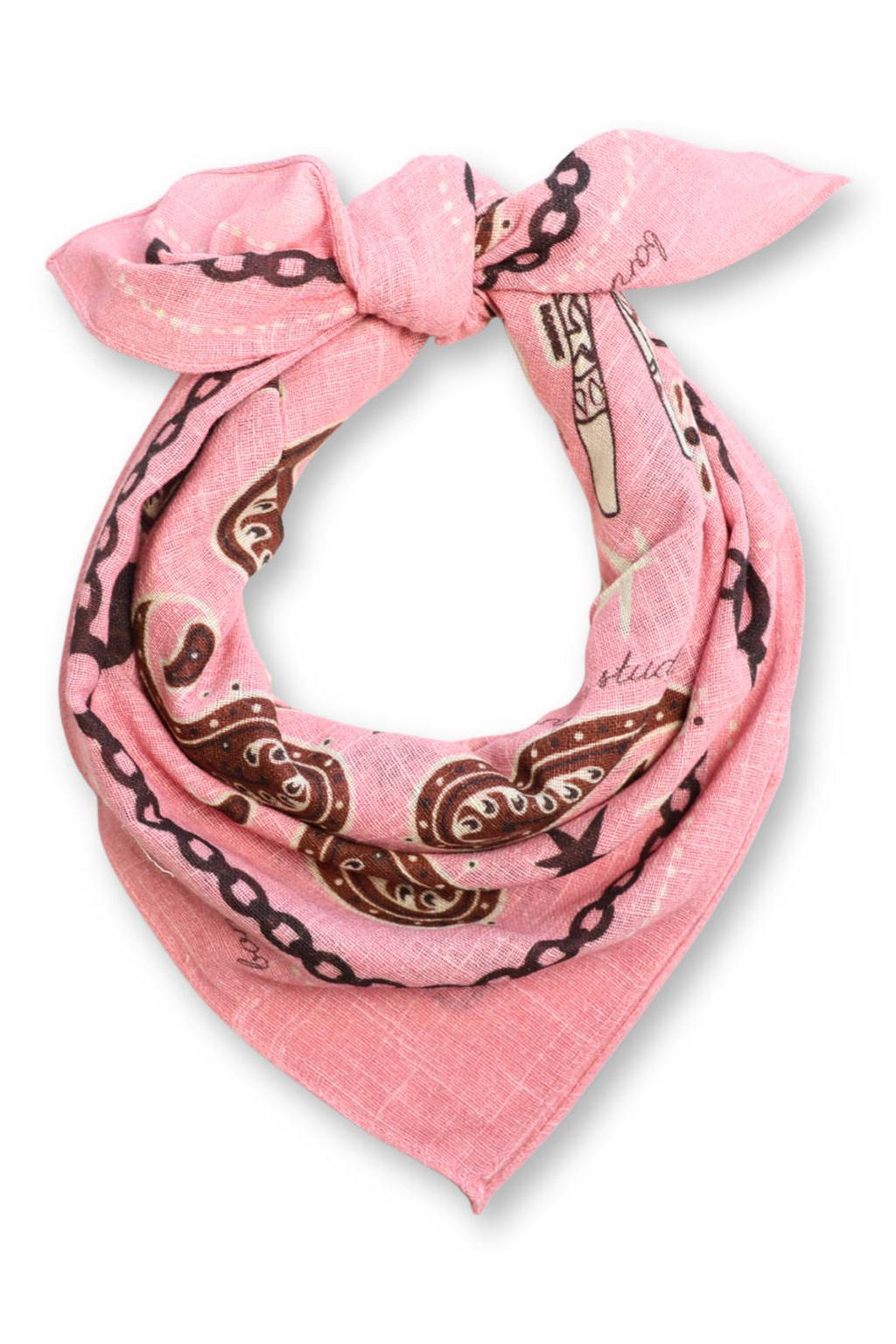 Bonnie Studios bandana Farm roze