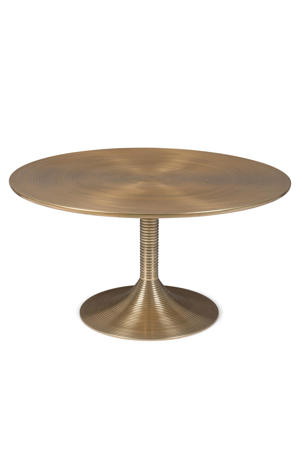 Hypnotising Round salontafel goud