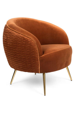  So Curvy fauteuil oranje