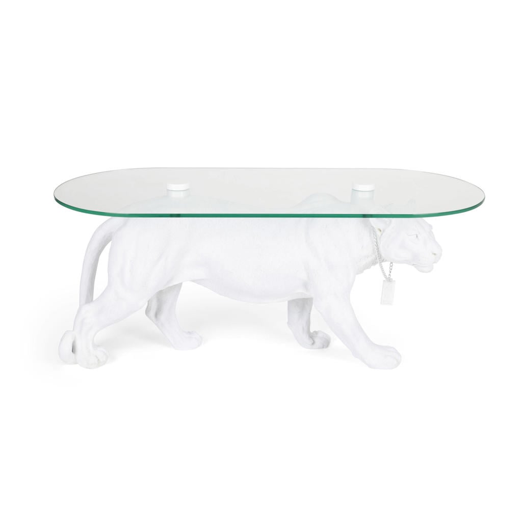 Bold Monkey Dope As Hell Panter salontafel Wit