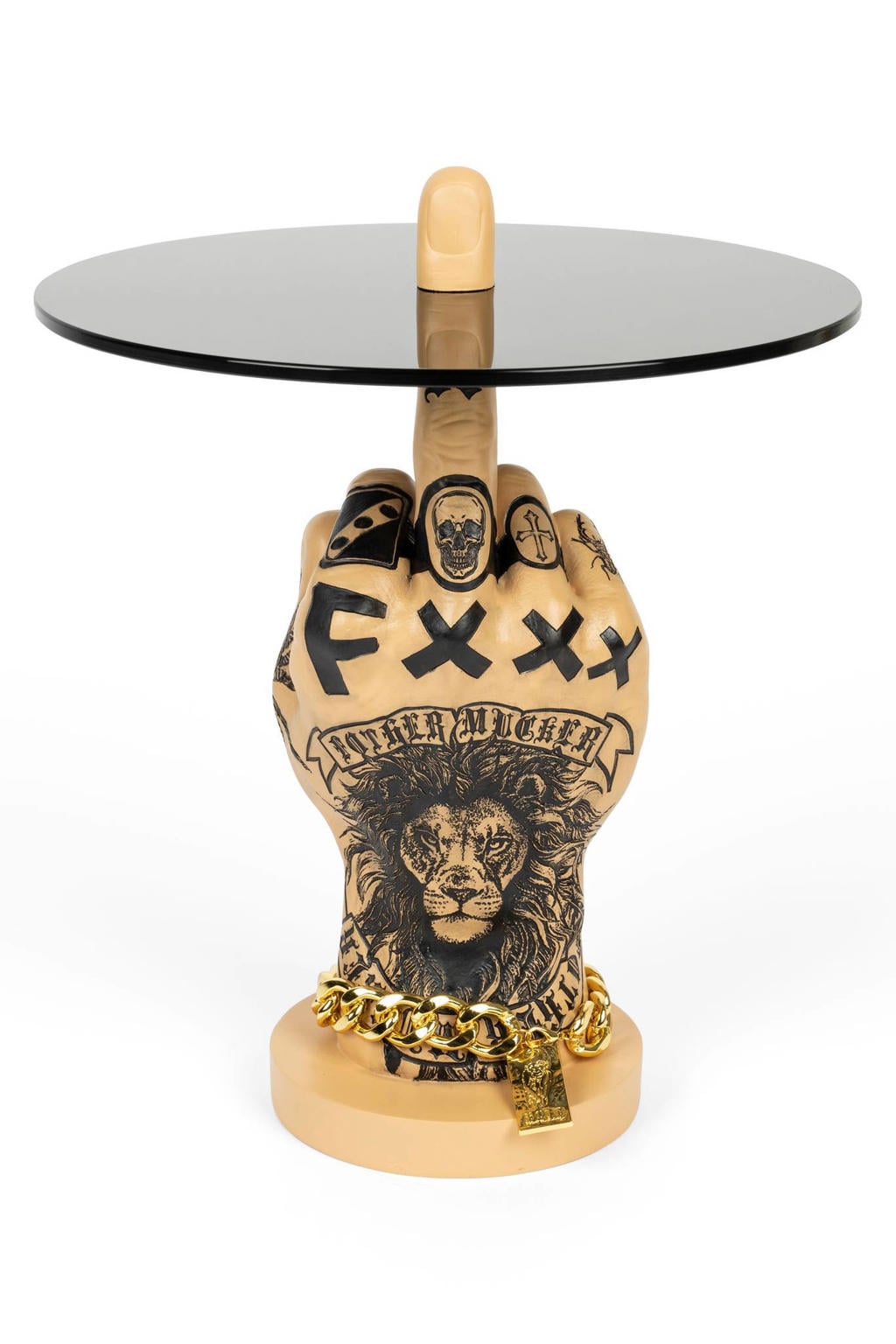 Bold Monkey Fother Mucker bijzettafel leeuw