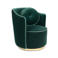 Bold Monkey  Sassy Granny fauteuil donkergroen