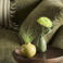 NOUS Living vaas Hazel - groen/donkergroen (set van 2)