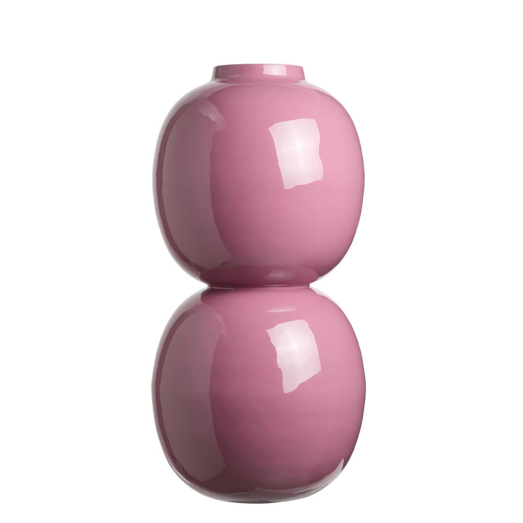 Studio LIVIT vaas Hayes 26,5x53,5 cm - roze/paars