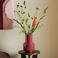 NOUS Living vaas Helena 33,5x22 cm - donkerrood