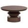WOOOD Auren Salontafel - Hout - Hoogglans Bruin - 42x80x80