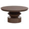 WOOOD WOOOD Auren Salontafel - Hout - Hoogglans Bruin - 42x80x80