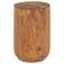 WOOOD Viri Bijzettafel - Hout - Naturel - 40x35x35