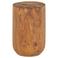 WOOOD WOOOD Viri Bijzettafel - Hout - Naturel - 40x35x35