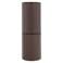 WOOOD WOOOD Sera Ronde Kast 135xØ45 cm - Hout - Hoogglans Donkerbruin