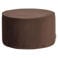 WOOOD Sara Poef Hoog 36xØ60 cm - Velvet - Donkerbruin