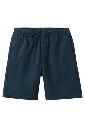 casual short donkerblauw