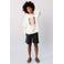 Mango Kids casual short antraciet