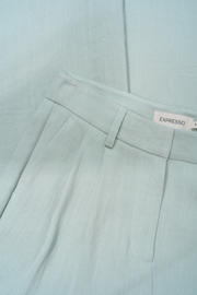 thumbnail: Expresso wide leg high waist pantalon lichtblauw