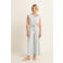 Expresso travelstof broek lichtblauw
