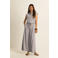 Expresso travelstof blouse lichtgrijs