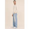 Kultivate regular fit sweater met backprint - summer sand