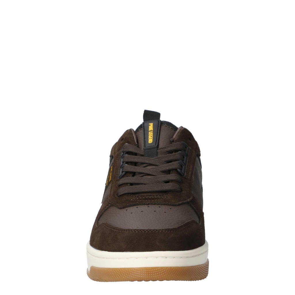 PME Legend leren sneakers met logo - bruin